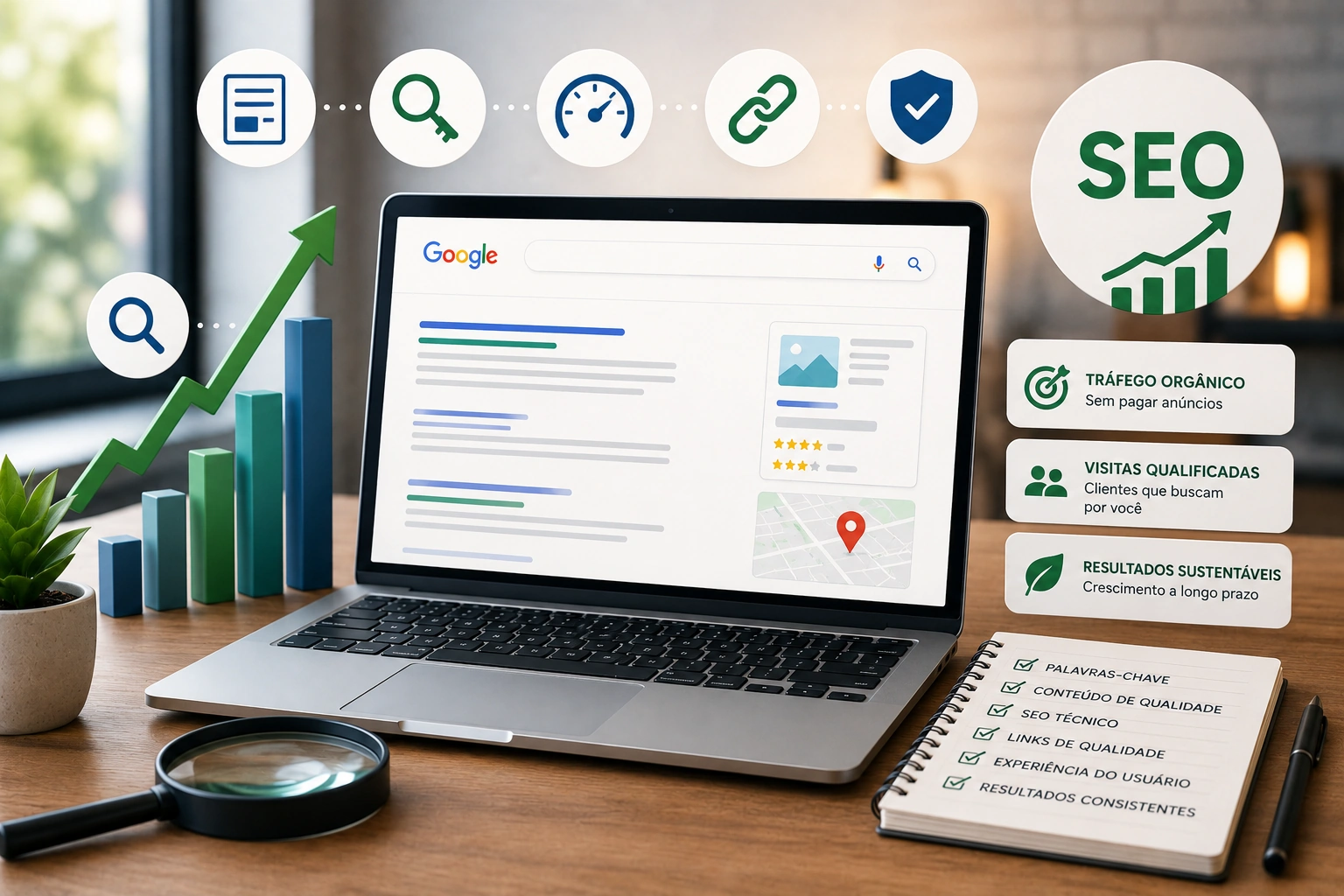 Como aparecer no Google sem pagar anúncios? Guia realista de SEO