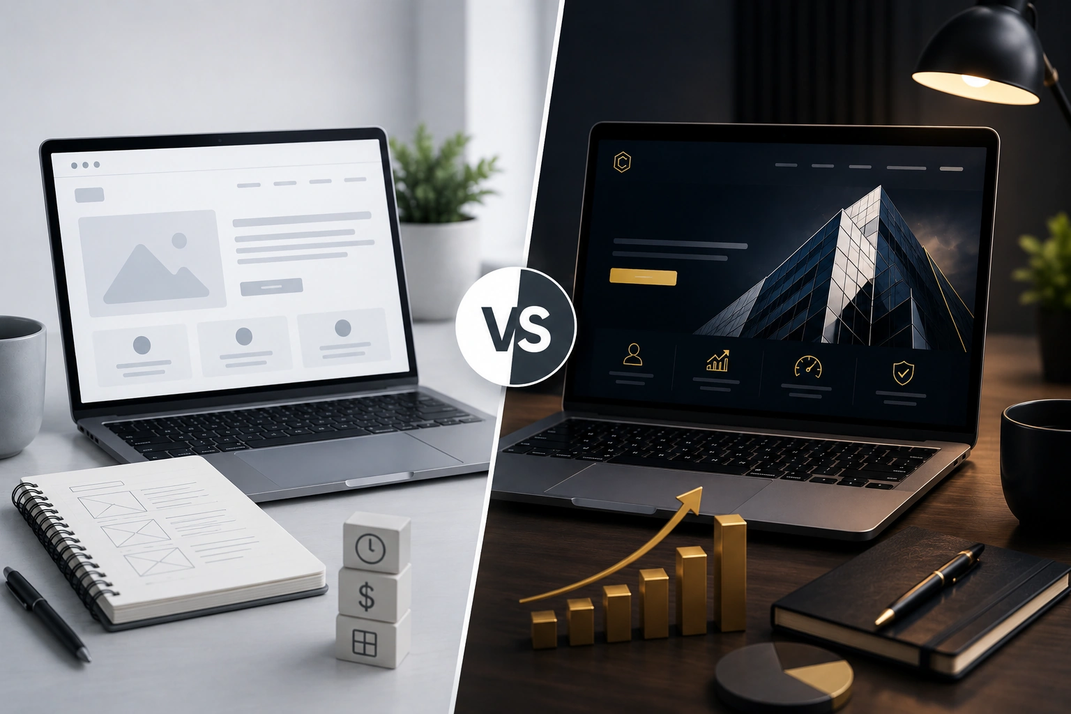Site pronto ou site personalizado: qual escolher?