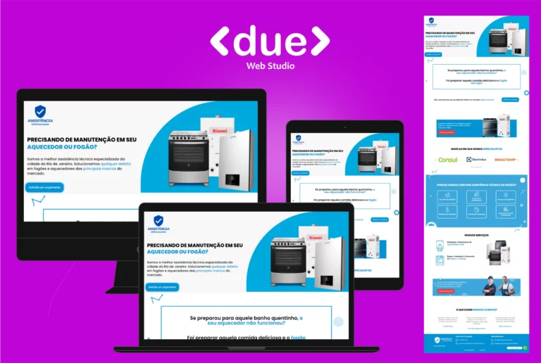 Due Web Studio - Landing Pages, Lojas, Sites Institucionais e Blogs